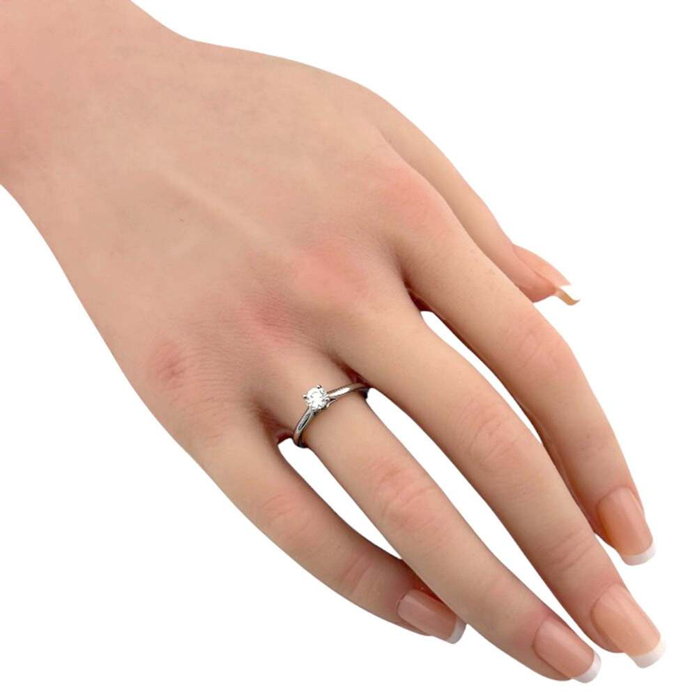 CARTIER Silver Diamond Ring - Picture 2 of 10